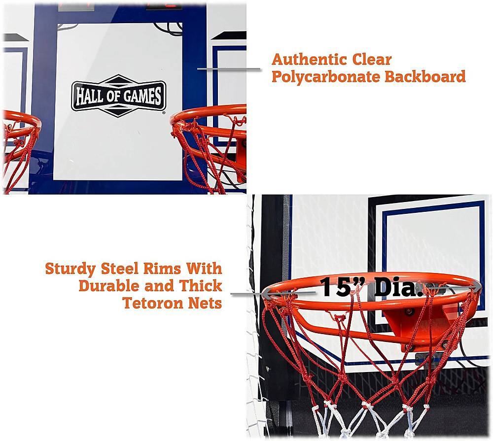 Alt View 31. Hall of Games - Premium 2-Player Arcade Cage Basketball Game.