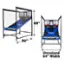 Angle. Hall of Games - Premium 2-Player Arcade Cage Basketball Game.