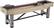 Front. Barrington - Claremont 9' Shuffleboard Table - Gray/Wooden.