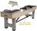 Alt View 12. Barrington - Claremont 9' Shuffleboard Table - Gray/Wooden.