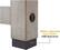 Alt View 13. Barrington - Claremont 9' Shuffleboard Table - Gray/Wooden.