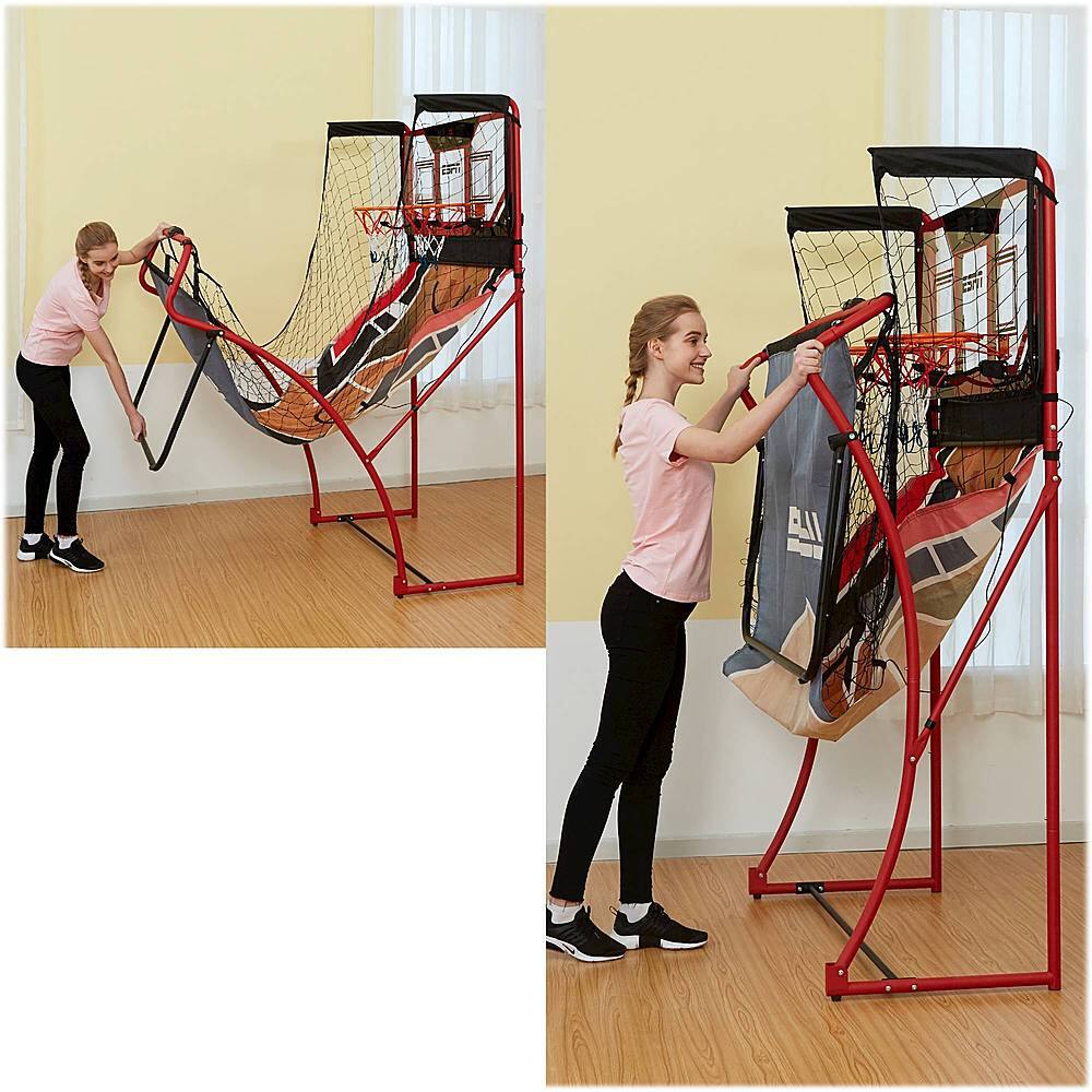 Espn Space Saving 2 Player Arcade Cage Basketball Game : Target