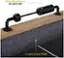 Alt View 12. Barrington - Wentworth 9' Shuffleboard Table - Black/Tan.