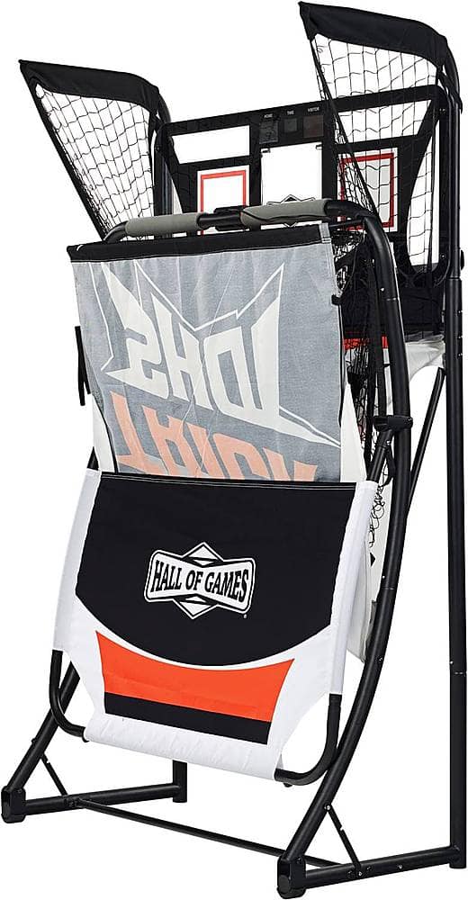 Hall of Games Xtra Long Shot Premium Arcade Basketball Black, Yellow, White  BG138Y22001 - Best Buy