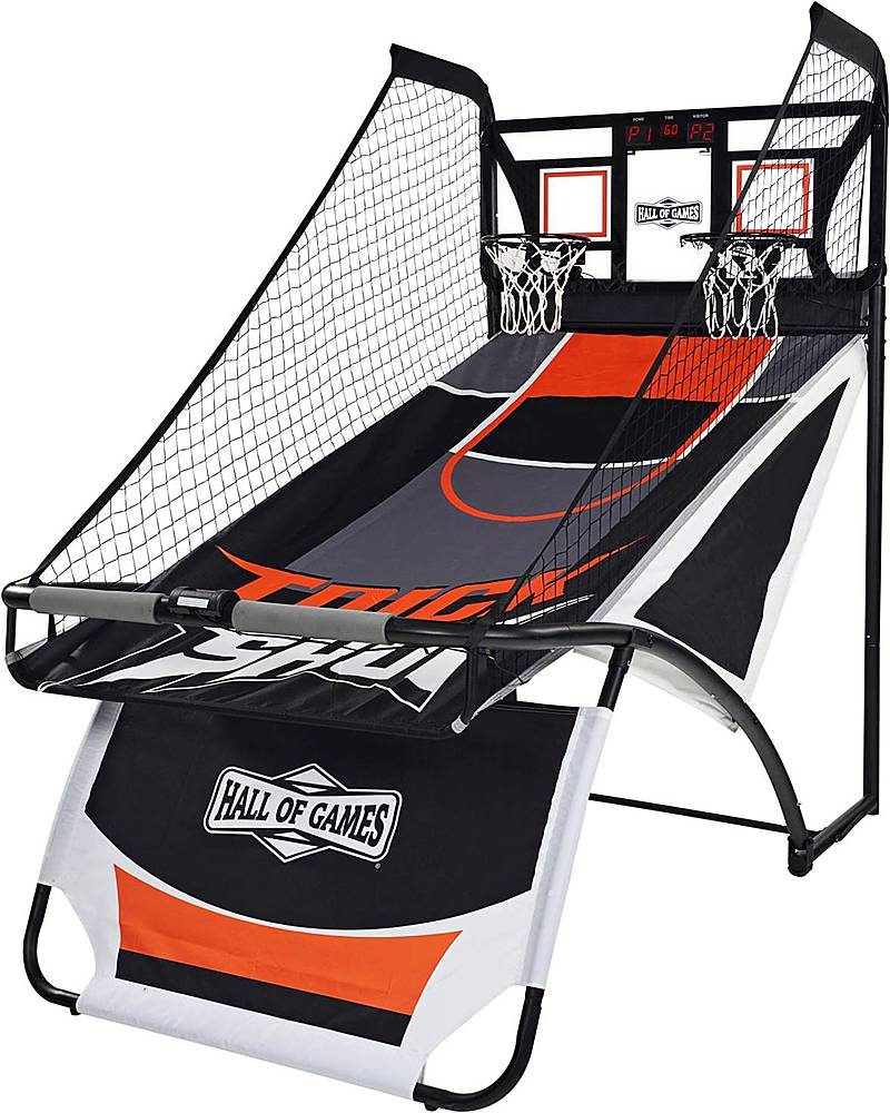 Left View: Fat Cat 3-in-1 6' Flip Multi-Game Table
