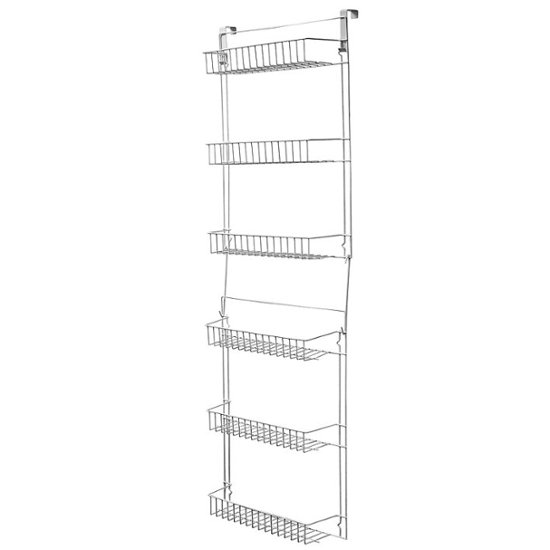 Hastings Home Hanging Storage Rack, How To Hang White Wire Shelving