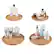 Alt View 15. Hastings Home - Lazy Susan – All-Natural Bamboo Round Single Tier Turntable Kitchen, Pantry and Vanity Organizer and Display - Bamboo.