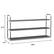 Alt View 18. Hastings Home - 3-Tier Shoe Storage Rack – Shoe Organizer for Closet, Bathroom, Entryway – Holds 18 Pair Sneakers, Heels, Boots - Gray.