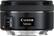 Alt View 14. Canon - EF 50mm f/1.8 STM Lens and Speedlite EL-100 External Flash Creative Photography Kit - Black.