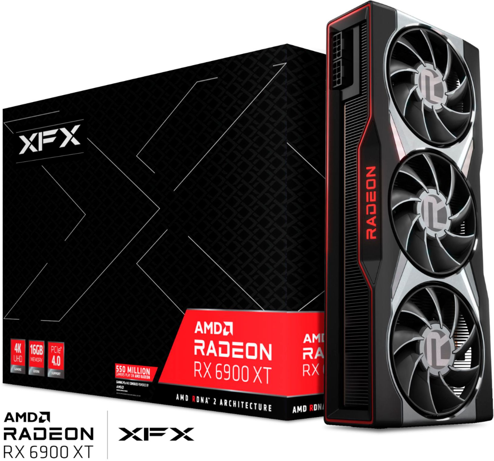 Best Buy: XFX AMD Radeon RX 6900 XT 16GB GDDR6 PCI Express 4.0 