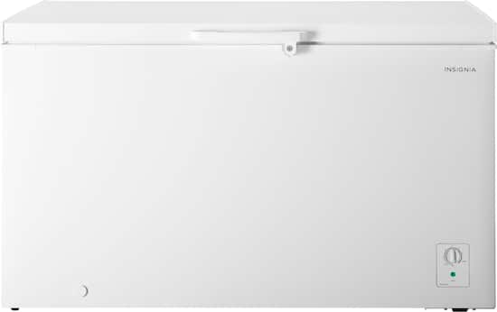 Insignia 14.0 Cu. Ft. Garage Ready Chest Freezer White NS CZ14WH2