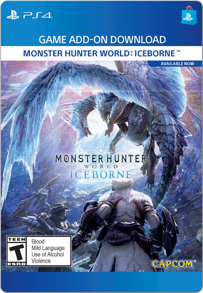 Best Buy: Monster Hunter World: Iceborne Expansion PlayStation 4 [Digital]  799366922605