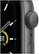 Alt View Zoom 11. Geek Squad Certified Refurbished Apple Watch SE (1st Generation, GPS) 44mm Aluminum Case with Black Sport Band - Space Gray.
