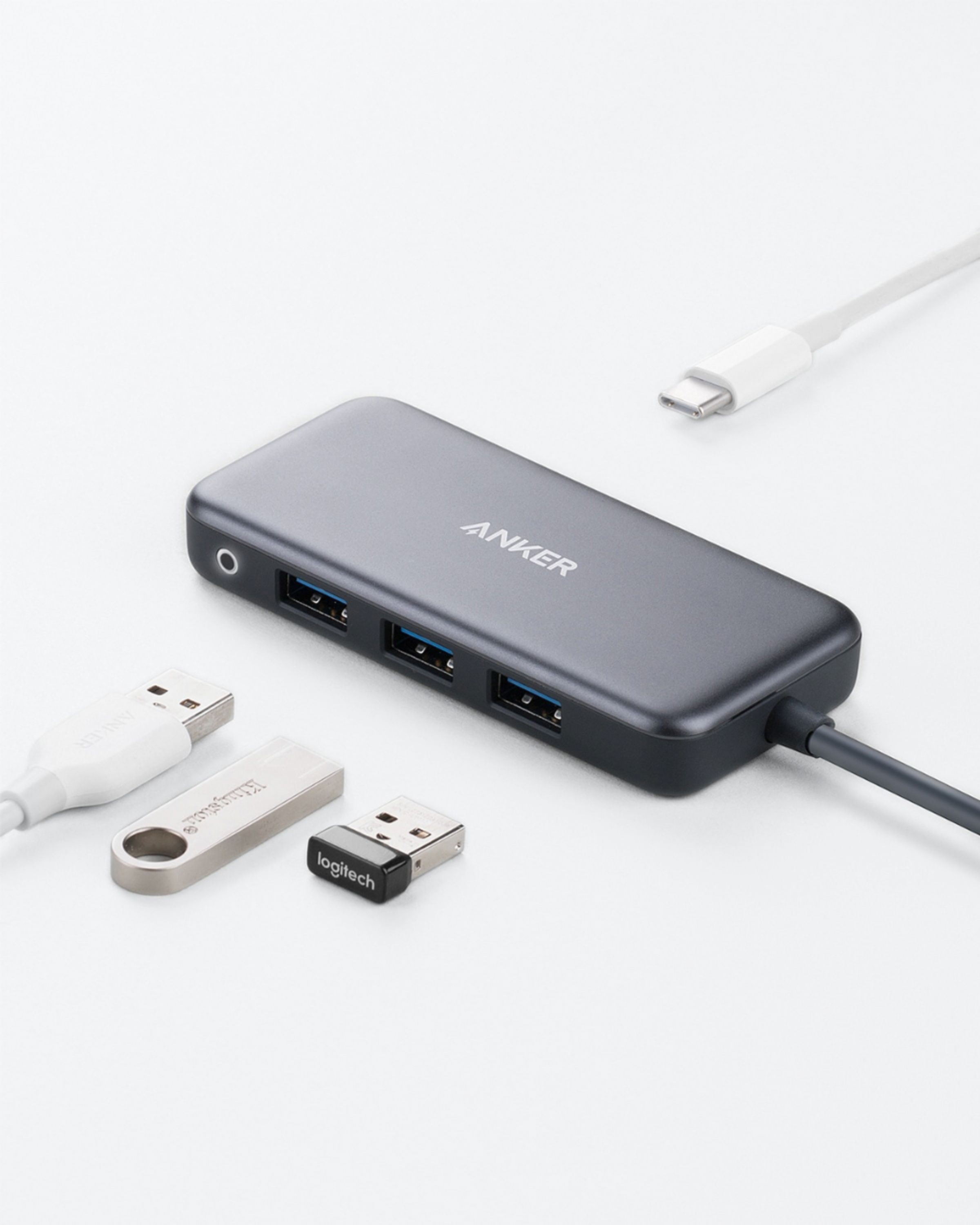 Best Buy: Anker Premium 3-Port USB 3.0 Hub with Gigabit Ethernet
