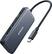 Front. Anker - Premium 5-in-1 USB-C Hub - Gray.