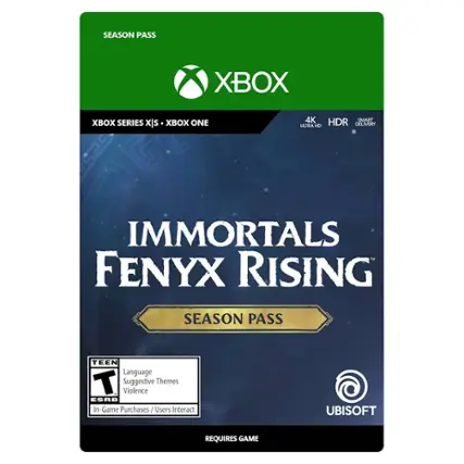 Front. Ubisoft - Immortals Fenyx Rising Season Pass. - T (Teen 13+)