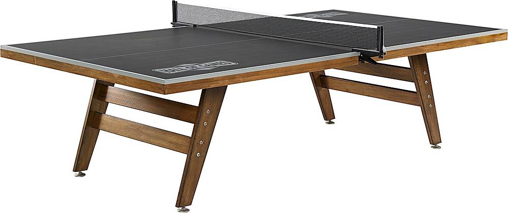 Centrar golondrina Corchete Best Buy: Hall of Games Official Size Wooden Table Tennis Table Black  TT218Y19006