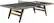Front. Hall of Games - Official Size Wooden Table Tennis Table - Black.