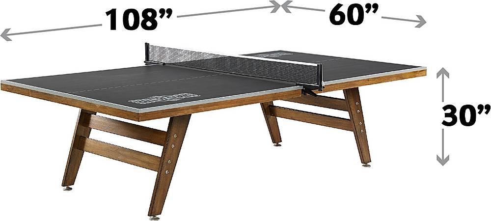 HALL OF GAMES Official Size Wood Table Tennis Table TT218Y19006 - The Home  Depot