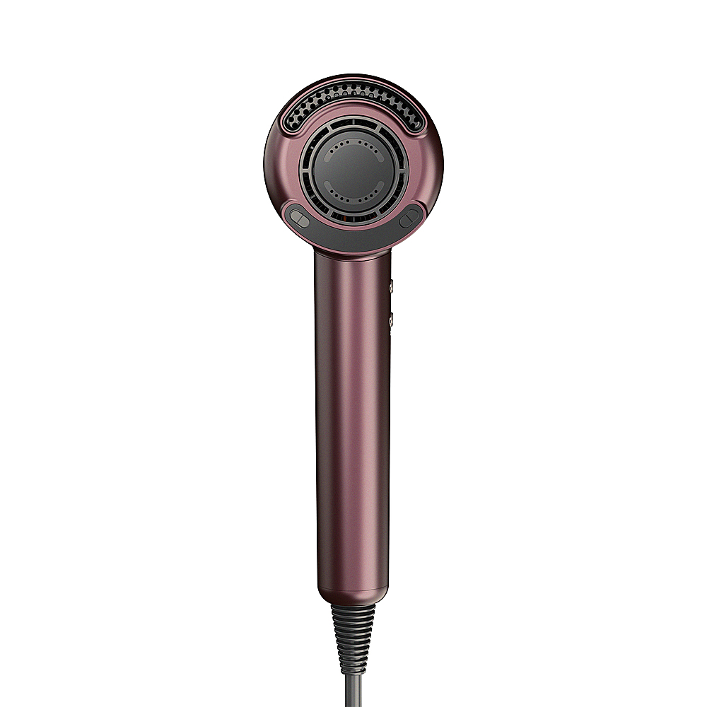 Back View: Dyson - Supersonic Hair Dryer - White/Silver