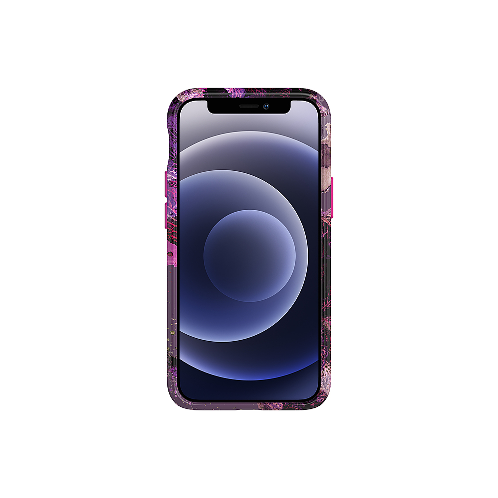 Angle View: Tech21 - Eco Art Collage Case for Apple iPhone 12 Mini - Pink/Purple