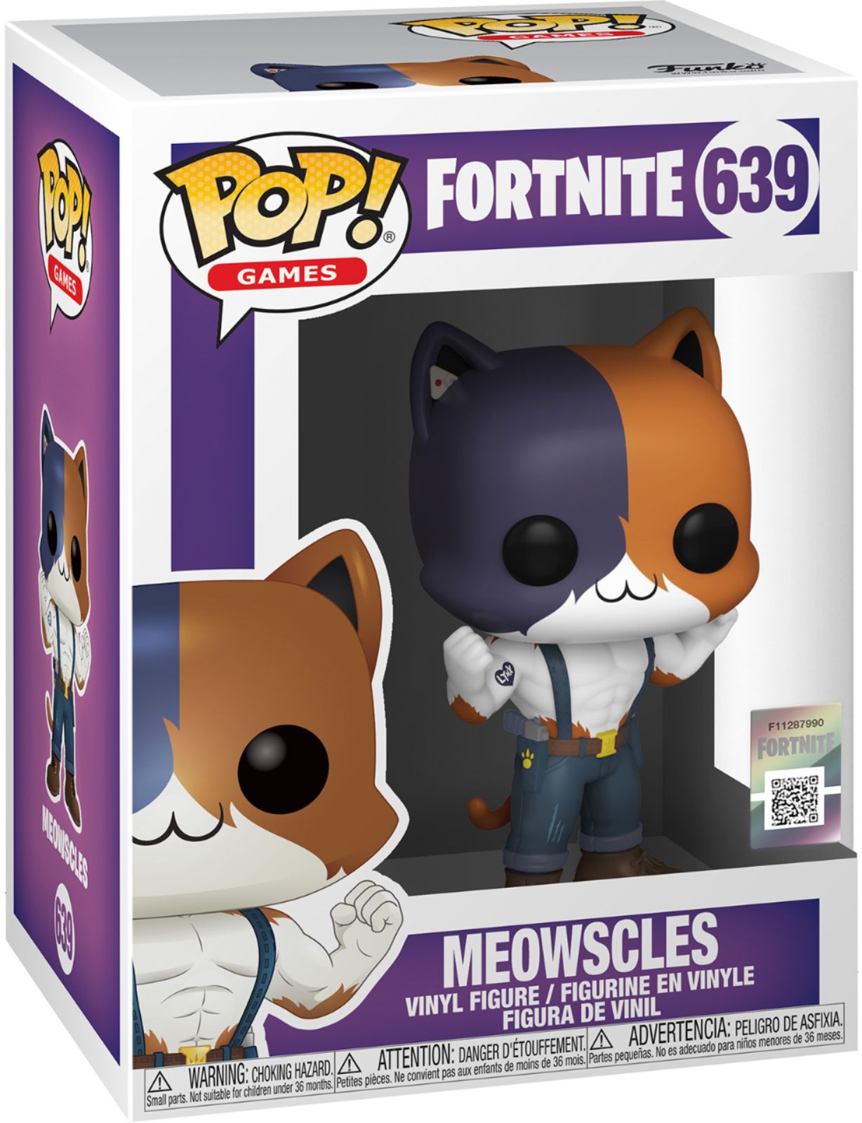 Best Buy: Funko POP Games: Fortnite- Meowscles 52971