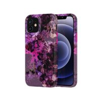 Tech21 - Eco Art Collage Case for Apple iPhone 12 /12 Pro - Pink/Purple - Front_Zoom
