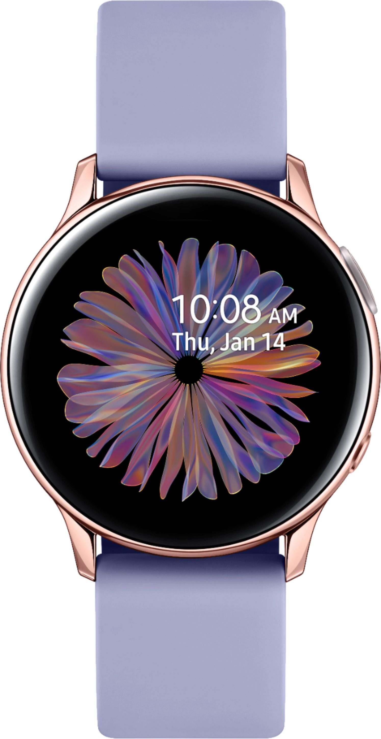 Best Buy: Samsung Galaxy Watch Active2 40mm Aluminum Violet SM-R830NADAXAR