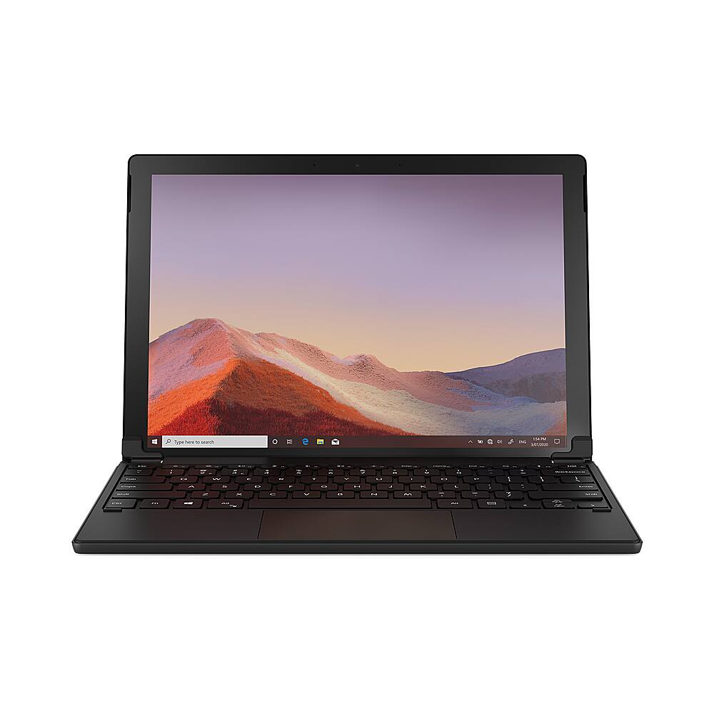 Angle View: Brydge - 12.3 Pro+ Wireless Keyboard Touchpad Surface Pro - Black