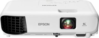 Epson - EX3280 3LCD XGA Projector with Built-in Speaker - White - Front_Zoom