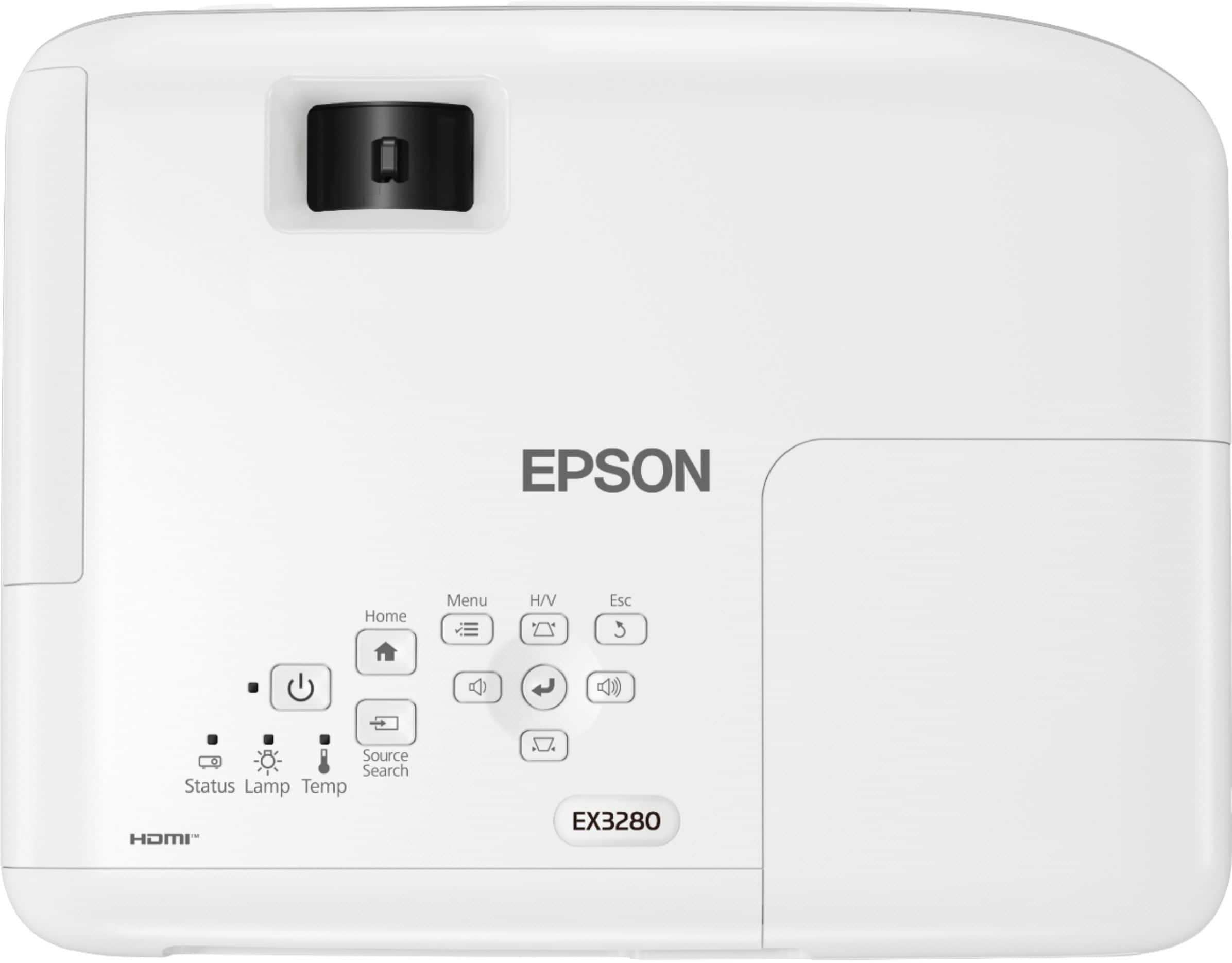 Alt View 14. Epson - EX3280 3LCD XGA Projector with Built-in Speaker - White.