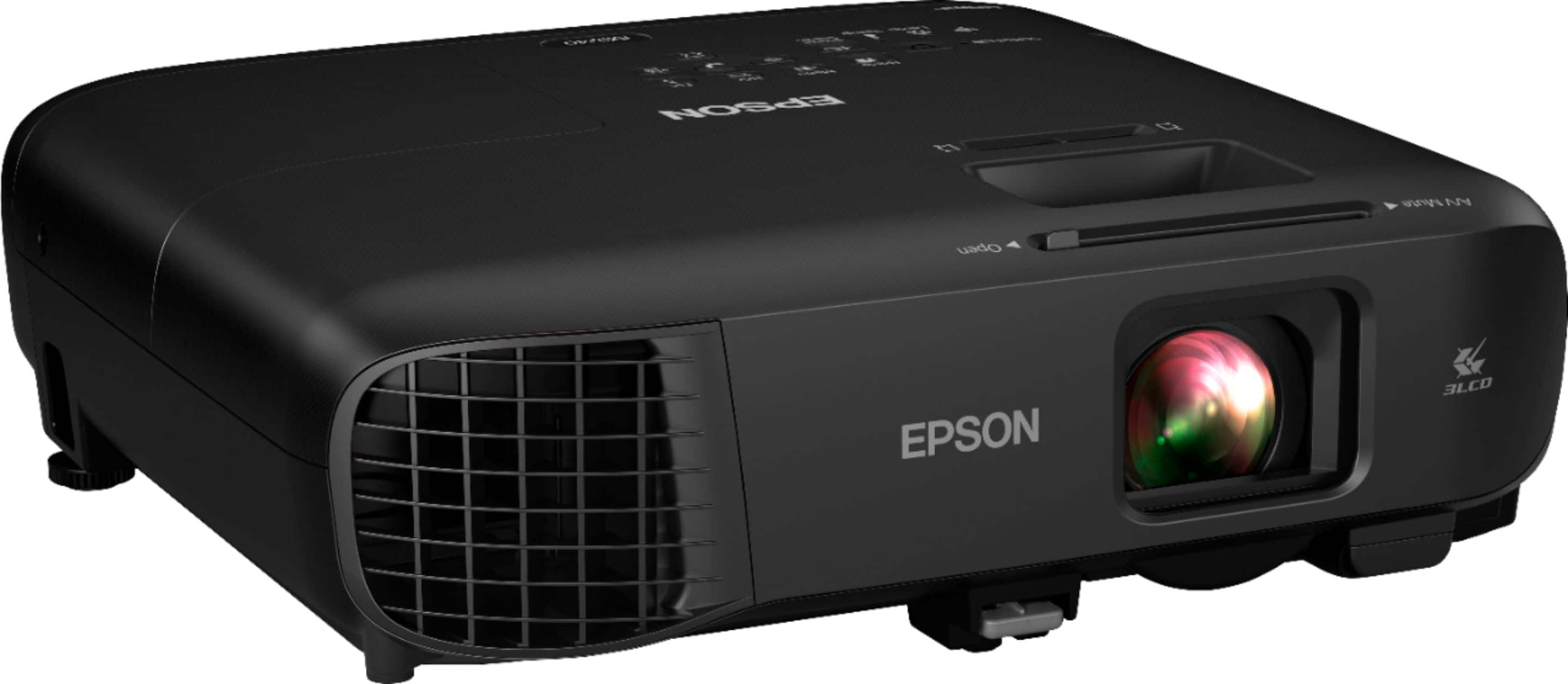 Alt View 12. Epson - Pro EX9240 3LCD Full HD 1080p Wireless Projector with Miracast - Black.