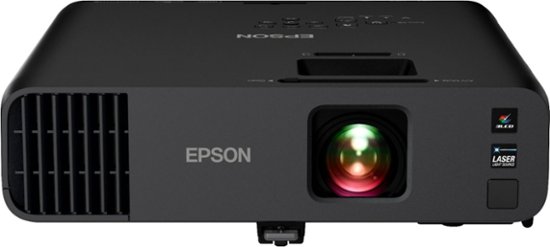 Front Zoom. Epson - Pro EX10000 3LCD Full HD 1080p Wireless Laser Projector with Miracast - Black.