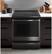 Alt View 22. GE Profile - 5.3 Cu. Ft. Slide-In Electric Induction True Convection Range with No Preheat Air Fry and WiFi - Black Stainless Steel.