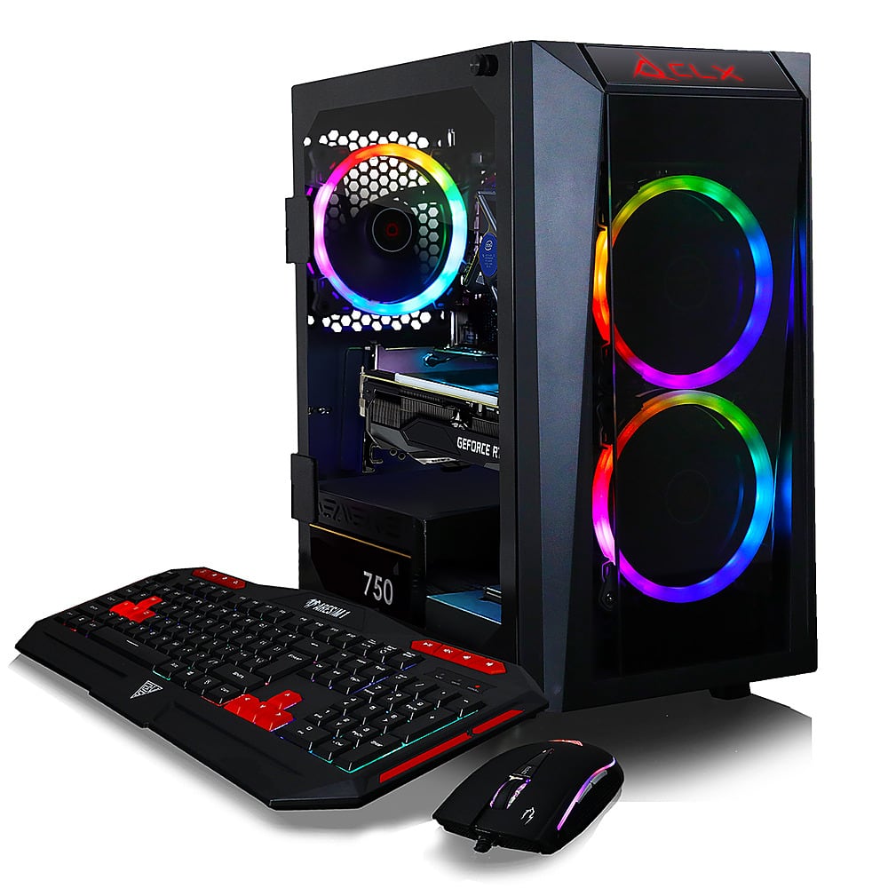 CLX SET Gaming Desktop Intel Core i5 10400F 16GB  - Best Buy