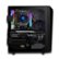 Alt View Zoom 4. CLX - SET Gaming Desktop - Intel i7 10700 - 16GB Memory - NVIDIA GeForce RTX 3060 Ti - 240GB SSD + 2TB HDD - Black.
