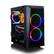 Front. CLX - SET Gaming Desktop - AMD Ryzen 5 5600X - 16GB Memory - NVIDIA GeForce RTX 3060 Ti - 240GB SSD + 2TB HDD - Black.