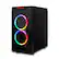 Alt View 11. CLX - SET Gaming Desktop - AMD Ryzen 5 5600X - 16GB Memory - NVIDIA GeForce RTX 3060 Ti - 240GB SSD + 2TB HDD - Black.