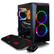 Alt View 5. CLX - SET Gaming Desktop - AMD Ryzen 5 5600X - 16GB Memory - NVIDIA GeForce RTX 3060 Ti - 240GB SSD + 2TB HDD - Black.