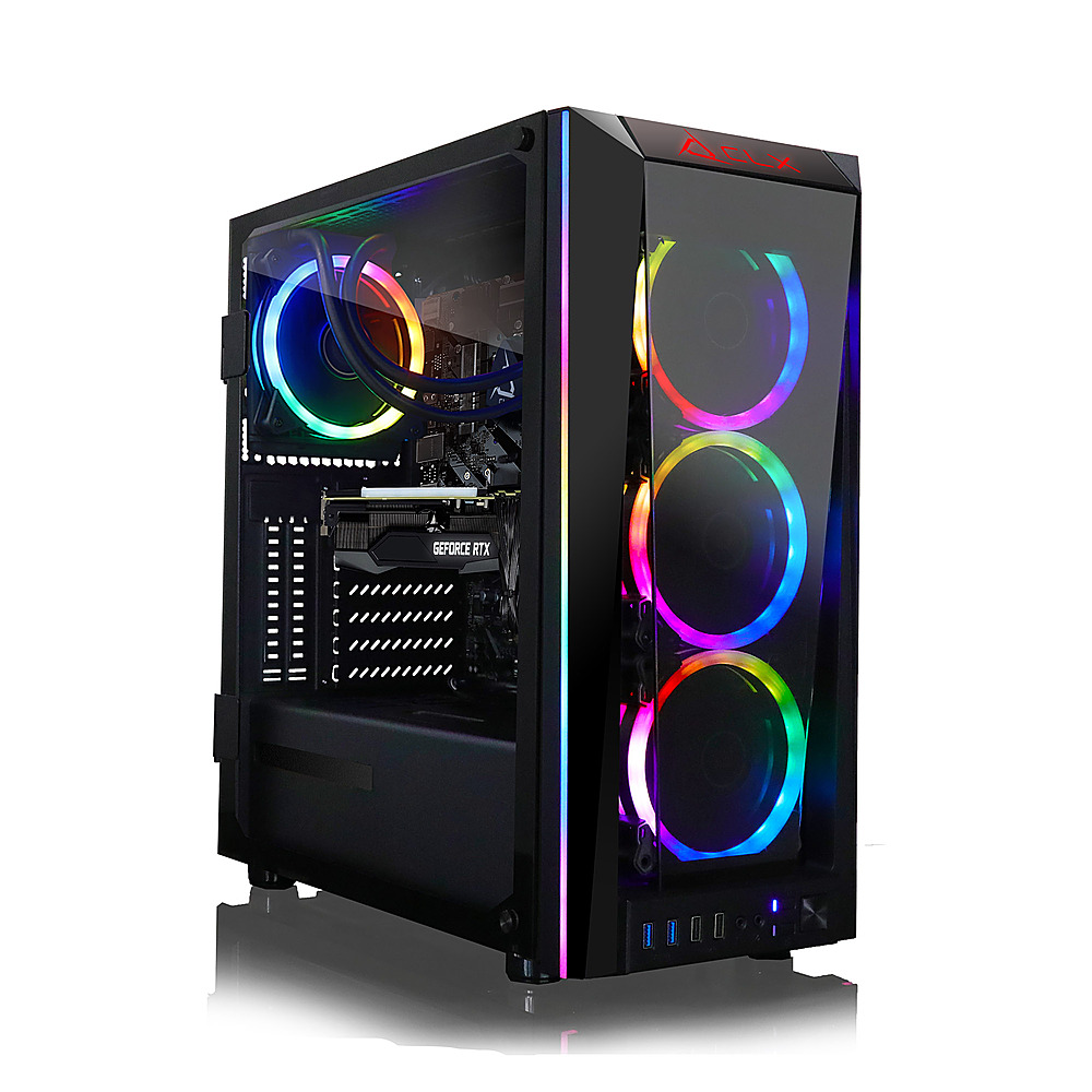 Best Buy Clx Set Gaming Desktop Intel Core I7 9700kf 32gb Ddr4 3000ghz Memory Geforce Rtx 3060 Ti 960gb Ssd 4tb Hdd Tgmsetrth0c36bm