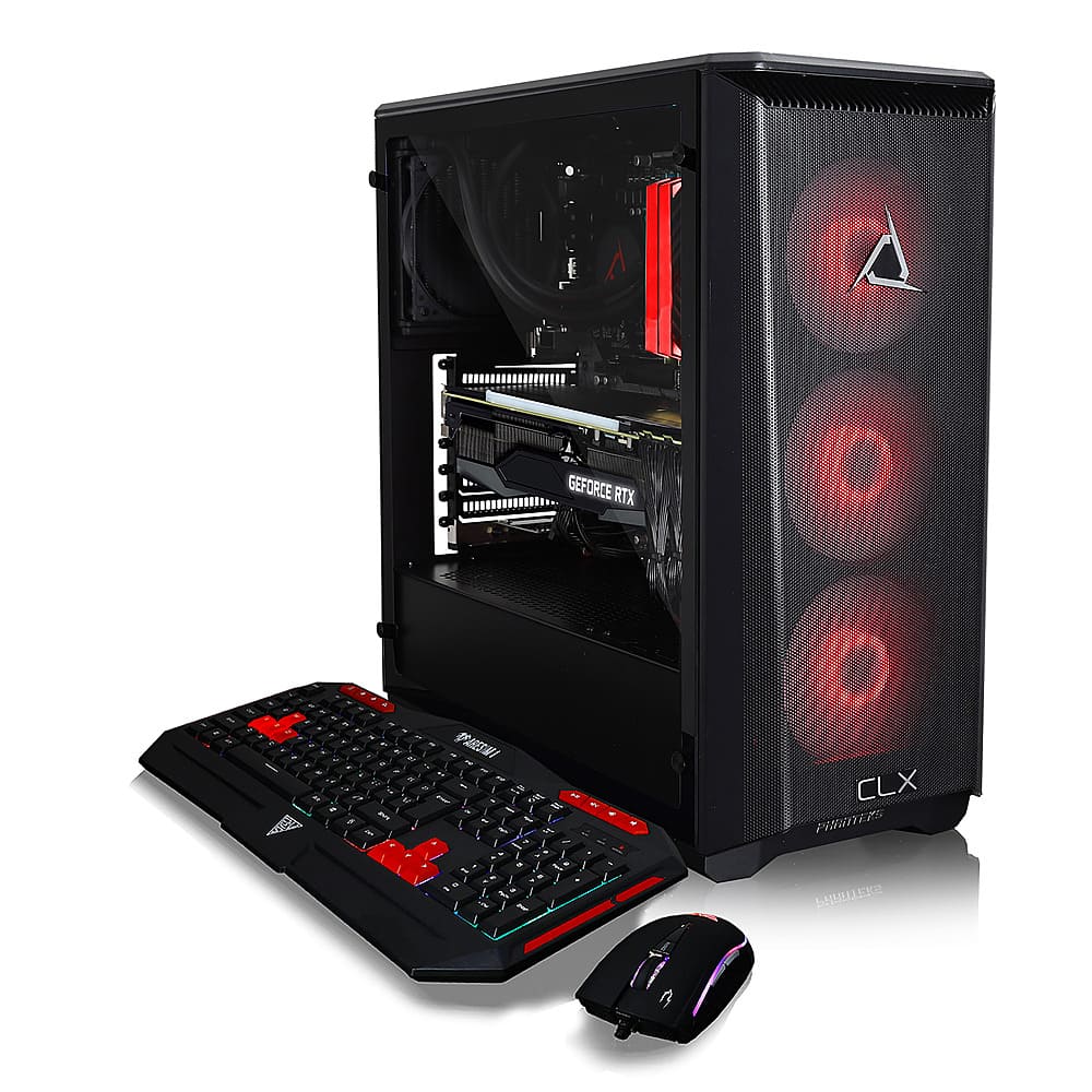 CLX SET Gaming Desktop AMD Ryzen 9 5900X 32GB Memory NVIDIA