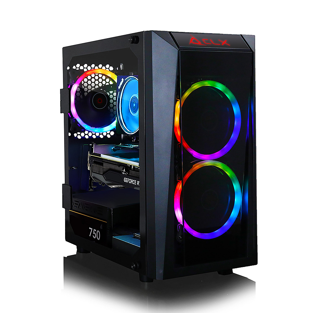 CLX SET Gaming Desktop AMD Ryzen 5 3600 16GB Memory NVIDIA GeForce 