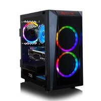 CLX - SET Gaming Desktop - AMD Ryzen 5 3600  - 16GB Memory - GeForce RTX 3060 Ti - 240GB SSD + 2TB HDD - Front_Zoom