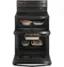 Alt View 12. GE Profile - 6.6 Cu. Ft. Freestanding Double Oven Electric True Convection Range with No Preheat Air Fry and Wi-Fi - Black Stainless Steel.