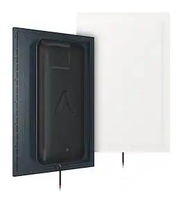 Sonance - IS8 - Invisible Series 8" 2-Way Invisible In Wall / In Ceiling Speakers (Pair) - Paintable White