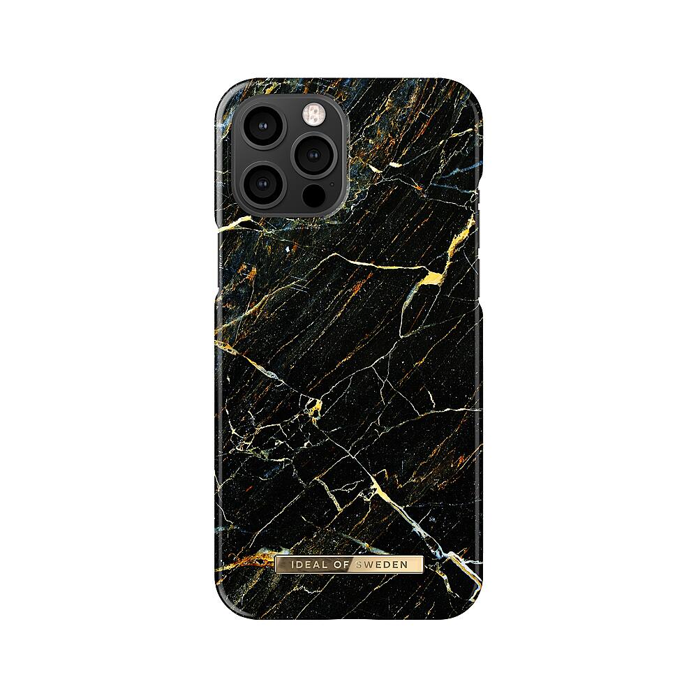 Alt View 11. iDeal of Sweden - Fashion Case Apple iPhone 12 Pro Max - Black and Gold.