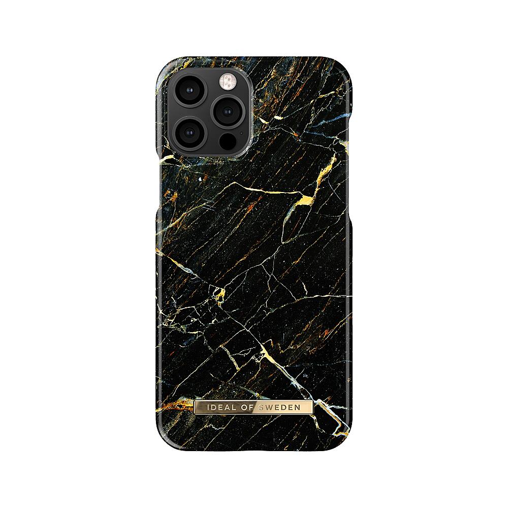Alt View 11. iDeal of Sweden - Fashion Case Apple iPhone 12/12 Pro - Black and Gold.