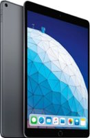 Certified Refurbished - Apple iPad Air 10.5-Inch (3rd Generation) (2019) Wi-Fi - 64GB - Space Gray - Front_Zoom