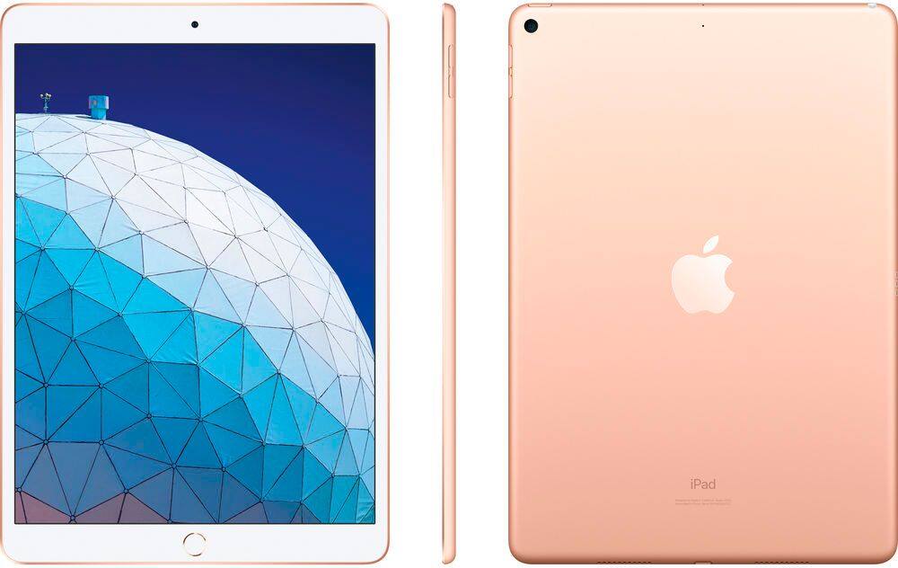 Alt View 11. Apple - Certified Refurbished - Apple iPad Air 10.5-Inch (3rd Generation) (2019) Wi-Fi - 64GB - Gold.