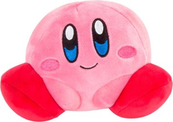TOMY - Club Mocchi Mocchi - 6-inch Kirby Junior Plush - Styles May Vary - Front_Zoom